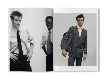 Esteban for Harper's Bazaar Homme