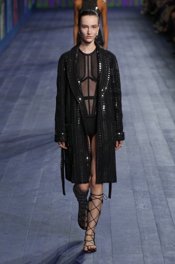 Mauve for dior haute couture